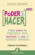el poder de hacer menos-fergus o connell-9788492921003 el poder de hacer menos-fergus o connell-9788492921003