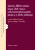 reparacion del honor lesionado (abusos, deficits y excesos: confu sionismo y promiscuidad en la tutela de un derecho fundamental)-9788498367003 reparacion del honor lesionado (abusos, deficits y excesos: confu sionismo y promiscuidad en la tutela de un derecho fundamental)-9788498367003