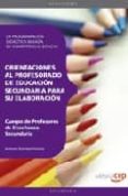 cuerpo de profesores de enseñanza secundaria. la programacion did actica basada en competencias basicas. orientaciones al profesor-9788499248103 cuerpo de profesores de enseñanza secundaria. la programacion did actica basada en competencias basicas. orientaciones al profesor-9788499248103