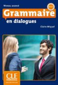 grammaire en dialogues-livre + cd audio niveau avancé-9782090380613 grammaire en dialogues-livre + cd audio niveau avancé-9782090380613
