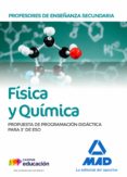 profesores de enseñanza secundaria física y química. propuesta de programación didáctica para 3º de eso-9788414216613 profesores de enseñanza secundaria física y química. propuesta de programación didáctica para 3º de eso-9788414216613