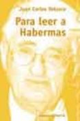para leer a habermas-juan carlos velasco-9788420641713 para leer a habermas-juan carlos velasco-9788420641713