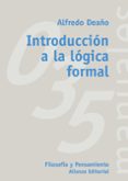 introduccion a la logica formal-alfredo deaño-9788420686813 introduccion a la logica formal-alfredo deaño-9788420686813