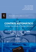control automatico: tiempo continuo y tiempo discreto-9788429147513 control automatico: tiempo continuo y tiempo discreto-9788429147513