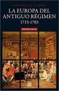 la europa del antiguo regimen (1715-1783)-david ogg-9788432319013 la europa del antiguo regimen (1715-1783)-david ogg-9788432319013