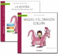 guía: la mentira + cuento: miguel y el dragón edelvín-gemma garcia ferrer-jose maria martinez selva-9788436837513 guía: la mentira + cuento: miguel y el dragón edelvín-gemma garcia ferrer-jose maria martinez selva-9788436837513