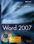 word 2007 (paso a paso) (incluye cd-rom)-joan preppernau-joyce cox-9788441521513 word 2007 (paso a paso) (incluye cd-rom)-joan preppernau-joyce cox-9788441521513