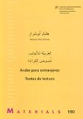 arabe para extranjeros: textos de lectura-hesham abu-sharar-9788449025013 arabe para extranjeros: textos de lectura-hesham abu-sharar-9788449025013