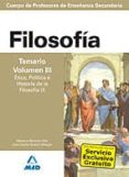 cuerpo de profesores de enseñanza secundaria: filosofia: temario: volumen iii: etica, politica e historia de la filosofía (i)-9788466578813 cuerpo de profesores de enseñanza secundaria: filosofia: temario: volumen iii: etica, politica e historia de la filosofía (i)-9788466578813
