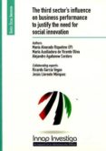 the third sector´s influence on business performance to justify the need for social innovation-maria alvarado riquelme-9788473515313 the third sector´s influence on business performance to justify the need for social innovation-maria alvarado riquelme-9788473515313