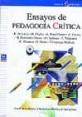 ensayos de pedagogia critica-9788478841813 ensayos de pedagogia critica-9788478841813