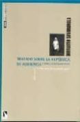 tratado sobre la republica de florencia y otros escritos politico s-girolamo savonarola-9788483190913 tratado sobre la republica de florencia y otros escritos politico s-girolamo savonarola-9788483190913