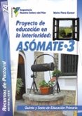 proyecto de educación en la interioridad: asómate / 3-mario piera gomar-9788490234013 proyecto de educación en la interioridad: asómate / 3-mario piera gomar-9788490234013