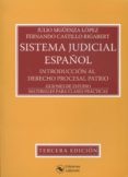sistema judicial español: introduccion al derecho procesal patrio / guiones de estudio / materiales para clases prácticas-julio sigüenza lopez-9788494503313 sistema judicial español: introduccion al derecho procesal patrio / guiones de estudio / materiales para clases prácticas-julio sigüenza lopez-9788494503313