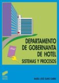 departamento de gobernanta de hotel (ebook)-9788497568913 departamento de gobernanta de hotel (ebook)-9788497568913