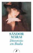 divorcio en buda-sandor marai-9788498383713 divorcio en buda-sandor marai-9788498383713