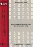 el contrato de alimentos en el codigo civil (ebook)-9788499823713 el contrato de alimentos en el codigo civil (ebook)-9788499823713