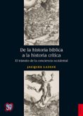 de la historia biblica a la historia critica (ebook)-9786071616623 de la historia biblica a la historia critica (ebook)-9786071616623