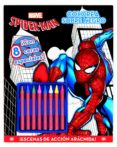 spiderman colorea sobre negro-9788415343523 spiderman colorea sobre negro-9788415343523