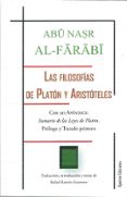 las filosofías de platón y aristóteles-abu nasr al-farabi-9788416996223 las filosofías de platón y aristóteles-abu nasr al-farabi-9788416996223