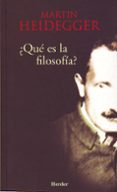 ¿que es la filosofia?-martin heidegger-9788425423123 ¿que es la filosofia?-martin heidegger-9788425423123