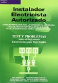 instalador electricista autorizado (test y problemas)-9788428328623 instalador electricista autorizado (test y problemas)-9788428328623