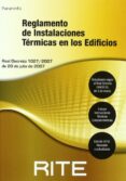 rite. reglamento de instalaciones termicas en los edificios. 6ªed 2010-9788428332323 rite. reglamento de instalaciones termicas en los edificios. 6ªed 2010-9788428332323