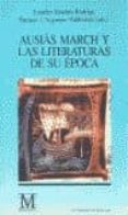 ausias march y las literaturas de su epoca-9788433826923 ausias march y las literaturas de su epoca-9788433826923