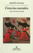 ciencias morales (premio herralde de novela 2007)-martin kohan-9788433971623 ciencias morales (premio herralde de novela 2007)-martin kohan-9788433971623