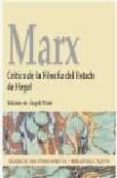 marx: critica de la filosofia del estado de hegel-angel prior-9788470309823 marx: critica de la filosofia del estado de hegel-angel prior-9788470309823