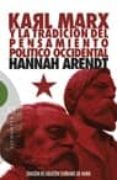 karl marx y la tradicion del pensamiento politico occidental segu ido de reflexiones sobre la revolucion hungara-hannah arendt-9788474908923 karl marx y la tradicion del pensamiento politico occidental segu ido de reflexiones sobre la revolucion hungara-hannah arendt-9788474908923