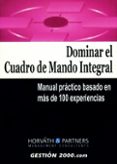 dominar el cuadro del mando integral-9788480888523 dominar el cuadro del mando integral-9788480888523