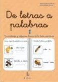 cuaderno de letras a palabras 1-francisca; berdejo benedi, mar�a jos� bach alemany-9788492785223 cuaderno de letras a palabras 1-francisca; berdejo benedi, mar�a jos� bach alemany-9788492785223