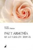 paz y armonia en la vida cotidiana-ramesh a. balsekar-9788493565923 paz y armonia en la vida cotidiana-ramesh a. balsekar-9788493565923