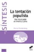 la tentacion populista-flavia freidenberg-9788497564823 la tentacion populista-flavia freidenberg-9788497564823