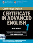 cambridge certificate in advance english 1 for updated exam: self - study pack-9780521714433 cambridge certificate in advance english 1 for updated exam: self - study pack-9780521714433