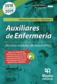 auxiliares de enfermeria. servicio andaluz de salud (sas) temario especifico volumen 1 (ebook)-9781524311933 auxiliares de enfermeria. servicio andaluz de salud (sas) temario especifico volumen 1 (ebook)-9781524311933