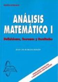 analisis matematico ii: definiciones teoria, resultados-juan de burgos-9788415214533 analisis matematico ii: definiciones teoria, resultados-juan de burgos-9788415214533