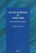 la nocion de persona en xavier zubiri: una aproximacion al genero-blanca castilla de cortazar-9788432131233 la nocion de persona en xavier zubiri: una aproximacion al genero-blanca castilla de cortazar-9788432131233