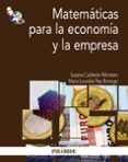 matematicas para la economia y la empresa-susana calderon montero-maria lourdes rey borrego-9788436826333 matematicas para la economia y la empresa-susana calderon montero-maria lourdes rey borrego-9788436826333