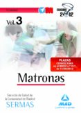 matronas del servicio de salud de la comunidad de madrid. temario volumen iii-9788467685633 matronas del servicio de salud de la comunidad de madrid. temario volumen iii-9788467685633