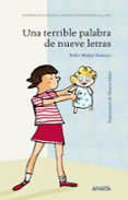 una terrible palabra de nueve letras-pedro mañas romero-9788467829433 una terrible palabra de nueve letras-pedro mañas romero-9788467829433