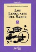 los lenguajes del saber-giorgio raimondo cardona-9788474325133 los lenguajes del saber-giorgio raimondo cardona-9788474325133