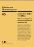 analisis de datos con stata-modesto escobar mercado-enrique fernández macías-fabrizio bernardi-9788474764833 analisis de datos con stata-modesto escobar mercado-enrique fernández macías-fabrizio bernardi-9788474764833