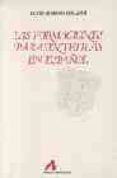 las formaciones parasinteticas en español-david serrano dolader-9788476351833 las formaciones parasinteticas en español-david serrano dolader-9788476351833