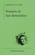 oratorio de san bernardino-alfonsa de la torre-9788478396733 oratorio de san bernardino-alfonsa de la torre-9788478396733