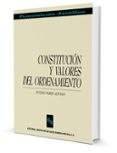 constitucion y valores de ordenamiento-luciano parejo alfonso-9788487191633 constitucion y valores de ordenamiento-luciano parejo alfonso-9788487191633