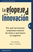 la paradoja de la innovación-marc j. epstein-9788492921133 la paradoja de la innovación-marc j. epstein-9788492921133