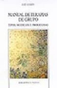 manual de terapias de grupo: tipos, modelos y programas-jose guimon-9788497421133 manual de terapias de grupo: tipos, modelos y programas-jose guimon-9788497421133