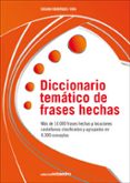 diccionario tematico de frases hechas-susana rodriguez-vida-9788499211633 diccionario tematico de frases hechas-susana rodriguez-vida-9788499211633